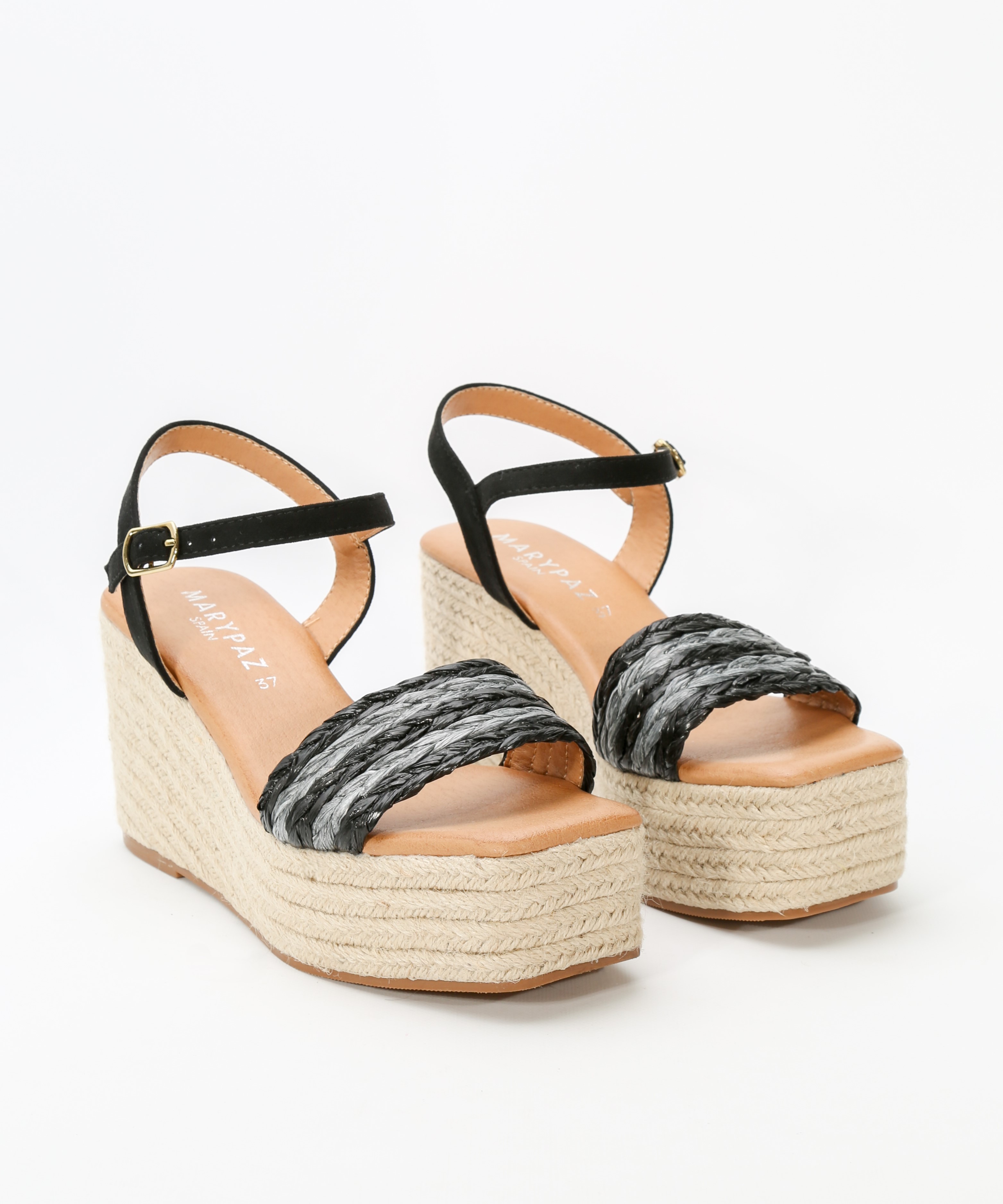 Sand&aacute;lia esparto tiras tran&ccedil;adas image number null